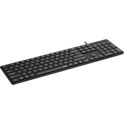 RAPOO Tangentbord NK8020, USB-kabel, svart
