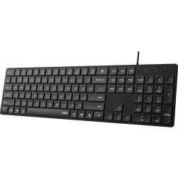 RAPOO Tangentbord NK8020, USB-kabel, svart