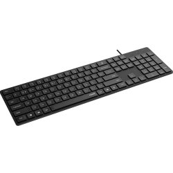 RAPOO Tangentbord NK8020, USB-kabel, svart