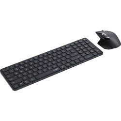 RAPOO Tangentbord/Mus 9760M, Trådlös, Multi-Mode