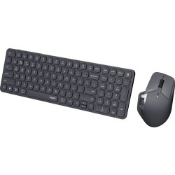 RAPOO Tangentbord/Mus 9760M, Trådlös, Multi-Mode