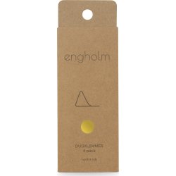 Dukklämmor, guldfärgade, 4 st.