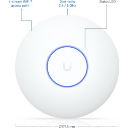 UbiQuiti U7-LITE - Access Point -WiFi 7 -Inomhus