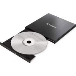 Verbatim Slank extern CD/DVD-brännare med USB-C