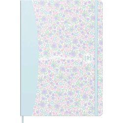 Oxford Floral Anteckningsbok | A5 | Rutad | Ass.