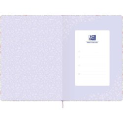 Oxford Floral Anteckningsbok | A5 | Rutad | Ass.