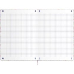 Oxford Floral Anteckningsbok | A5 | Rutad | Ass.