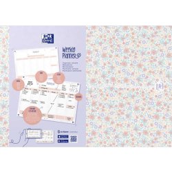 Oxford Floral Weekly Planner | A4