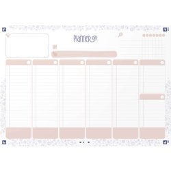 Oxford Floral Weekly Planner | A4