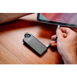 VERBATIM USB 3.2 Gen 2 1TB, SSD, Svart/Grå