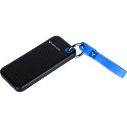 VERBATIM USB 3.2 Gen 2 1TB, SSD, Svart/Blå