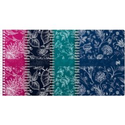 Oxford Romance Spiralbok | A5 | Kvadrat. | Ass.