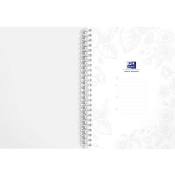 Oxford Romance Spiralbok | A5 | Kvadrat. | Ass.