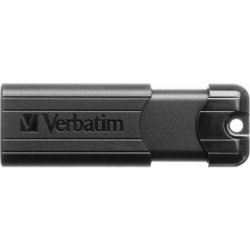 Verbatim USB 3.2, PinStripe, 32GB, Svart