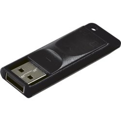 Verbatim USB 2.0 Store 'N' Go Slider, 16GB, Svart