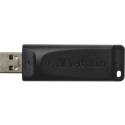 Verbatim USB 2.0 Store 'N' Go Slider, 16GB, Svart