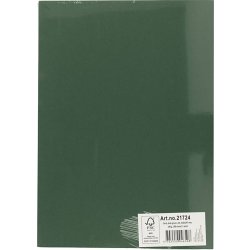 Kartong Play Cut, A4, 180 g, 100 ark mörkgrön