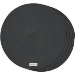 Engholm Thor bordstablett, Ø40 cm, grå, 4 st.