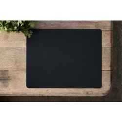 Aida Design Bordstablett, silikon, 42x33cm, svart
