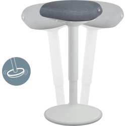 Leitz Ergo Active ståstol, grå