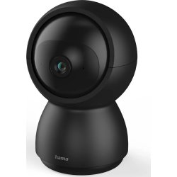 HAMA Övervakningskamera, inomhus, Wi-Fi - Svart