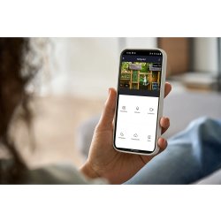 HAMA Övervakningskamera, utomhus, solcell, svart