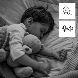 HAMA Övervakningskamera, inomhus, vridbar, vit