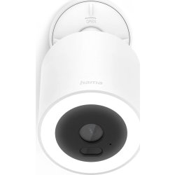 HAMA Övervakningskamera, utomhus, Wi-Fi, Vit