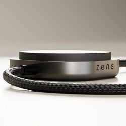 ZENS Trådlös laddare + USB-C, QI2, Svart
