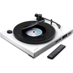 MIXX Vinyl- och CD-spelare, Analog Plus - Vit