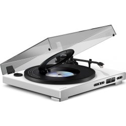 MIXX Vinyl- och CD-spelare, Analog Plus - Vit