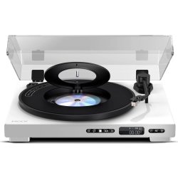 MIXX Vinyl- och CD-spelare, Analog Plus - Vit