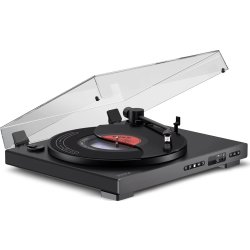 MIXX Vinyl- och CD-spelare, Analog Plus - Svart