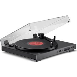 MIXX Vinyl- och CD-spelare, Analog Plus - Svart