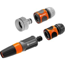 Gardena Basisset, spolpistol+kopplingar