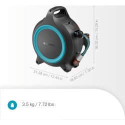 Gardena Transportabel Slangbox MoveMatic, 12,5 m