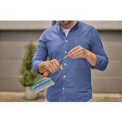 Gardena Cleansystem Handborste M, mjuk