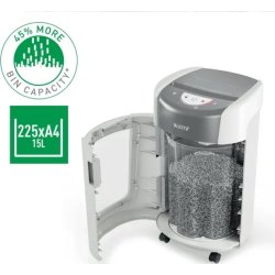 Leitz Dokumentförstörare t.hemmakontor P5 15L, Vit