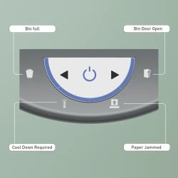 Leitz Dokumentförstörare t.hemmakontor P5 15L, Vit