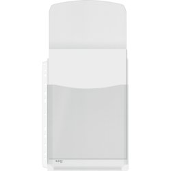 Leitz Plastficka | A4 | Exp. m. klaff | 5 st.