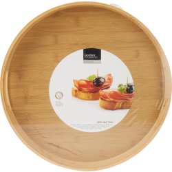 Serveringsbricka, bambu, Ø40 cm. x H5 cm.