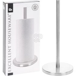 Köksrullehållare, rostfritt stål, matt