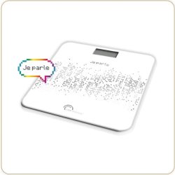 Little Balance personvåg, vit, tal