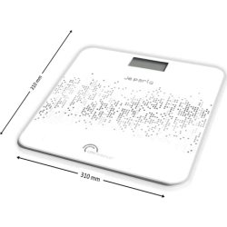 Little Balance personvåg, vit, tal