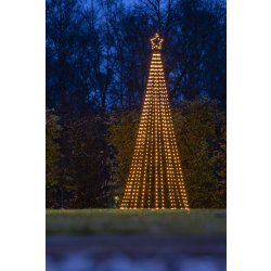 Julgran i metall med LED H240cm