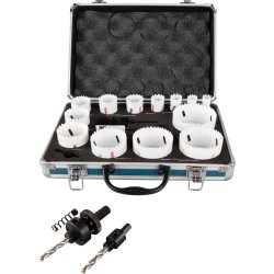 Makita Hålsågsats, 16-76 mm, 16 delar