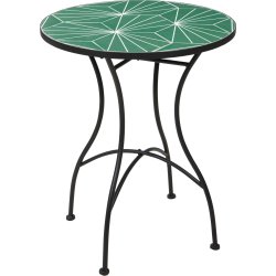 Bistro Derby mosaik cafébord, järn