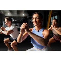 BOYA 2x Mini Mikrofon, trådlös, AI, 2,4 GHz