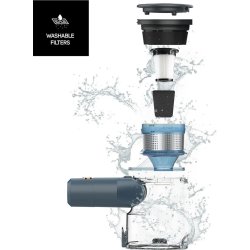 TAURUS Dammsugare, handhållen, med tillbehör