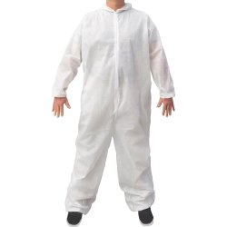 Basic Engångsoverall| XL |Skyddsoverall | XL | Vit